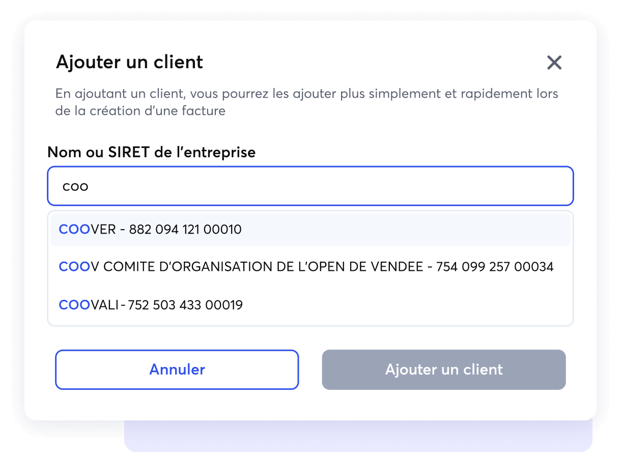 Liste des documents